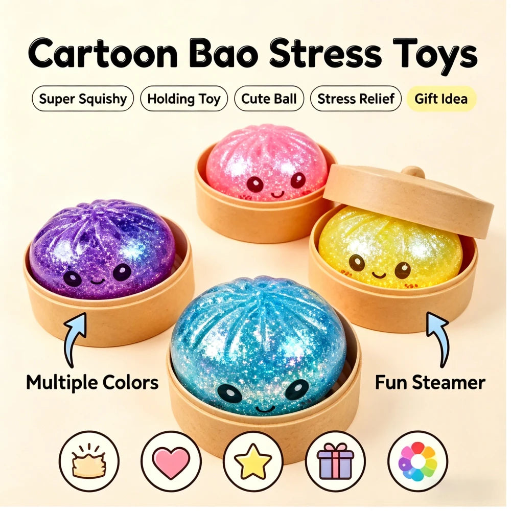 Steamed Bun Sensory Fidget Toy